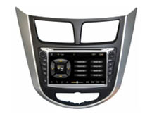 DayStar DS-7011HD для Hyundai Solaris с GPS навигацией
